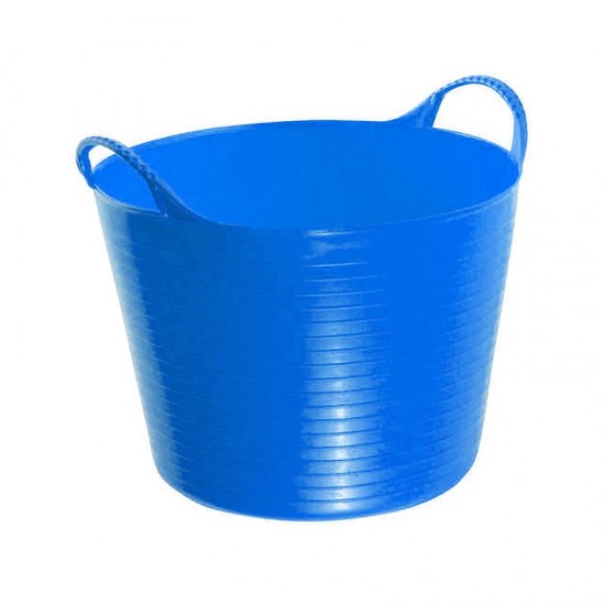 Tubtrugs Flexible Black Gorilla Tub - 38 Liter/10 Gallon Heavy Duty Container With 2 Handles